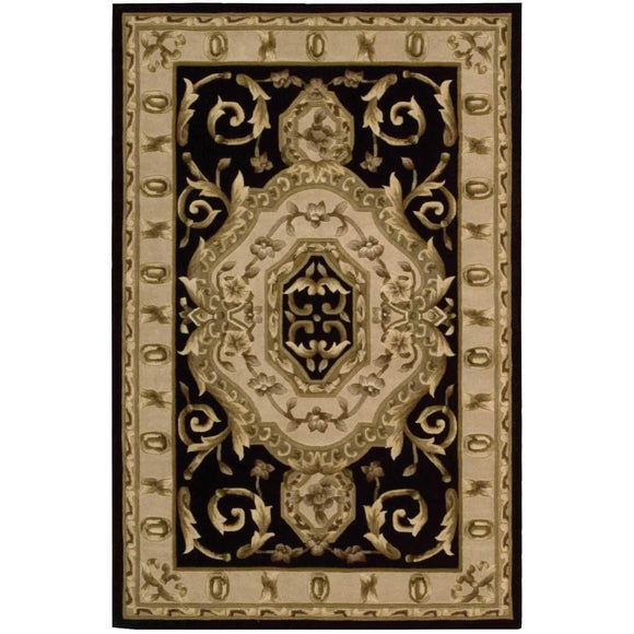 VP14 Black-Traditional-Area Rugs Weaver