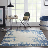 ETC04 Ivory-Modern-Area Rugs Weaver